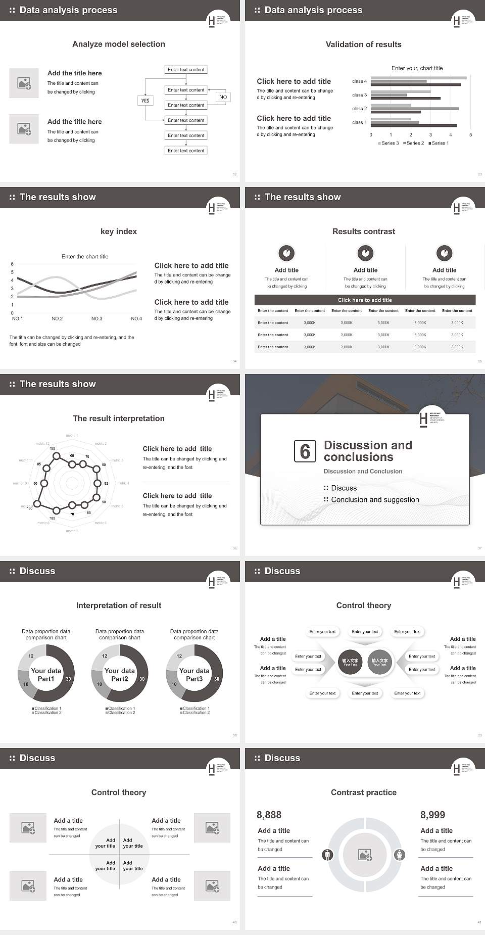 Hannover University of Applied Sciences and Arts Graduation Thesis Defense PPT Template4:3 ratio PPT effect preview image5