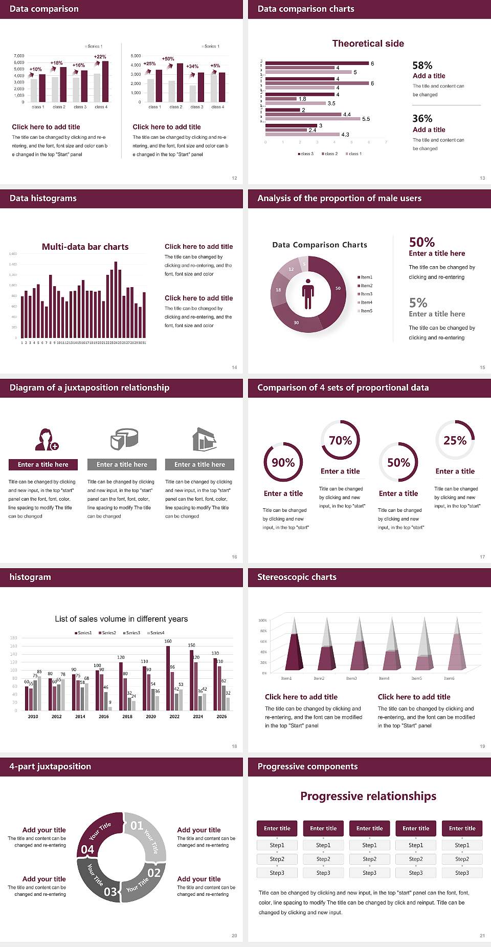 Charlotte Fresenius University Thesis Proposal/Graduation Defense PPT Template4:3 ratio PPT effect preview image3