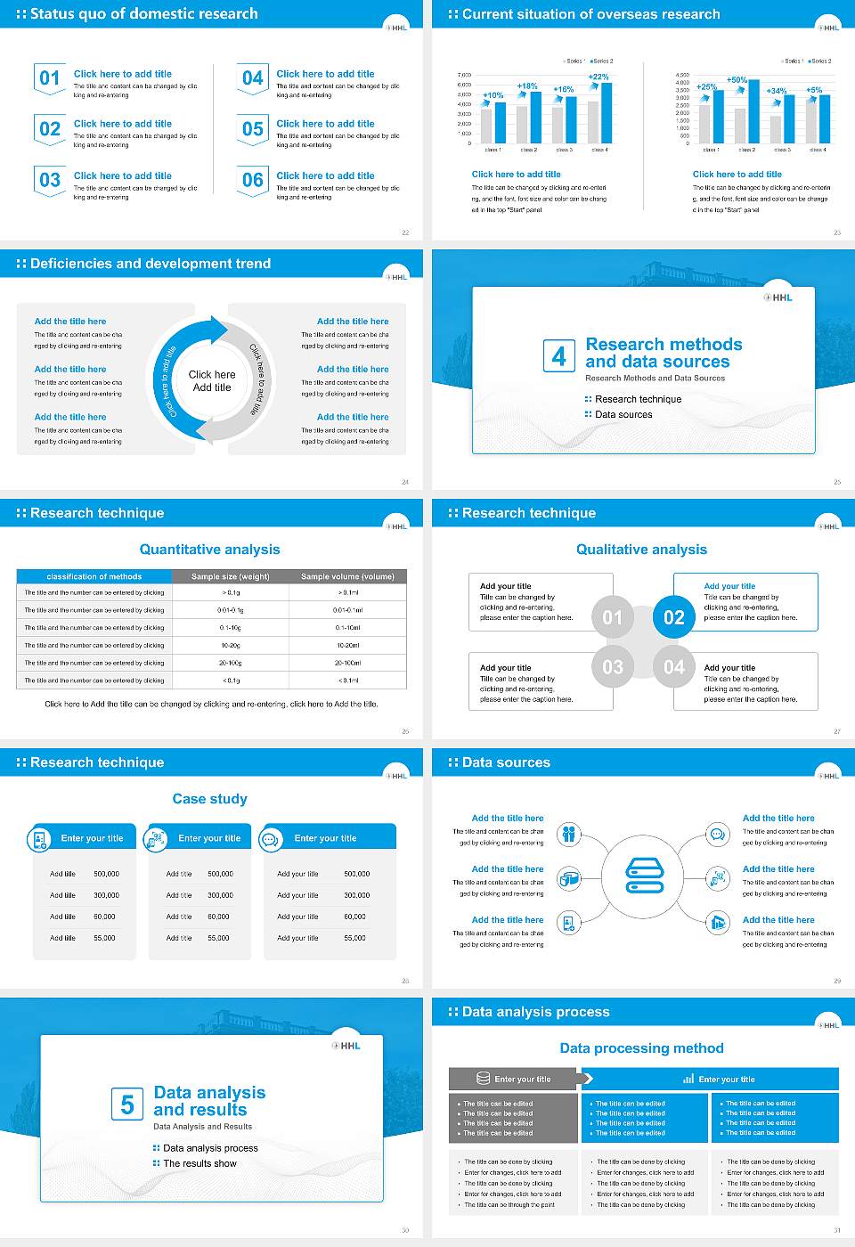 HHL Leipzig Graduate School of Management Graduation Thesis Defense PPT Template16:9 ratio PPT effect preview image4