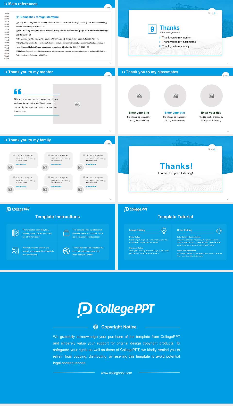 HHL Leipzig Graduate School of Management Graduation Thesis Defense PPT Template16:9 ratio PPT effect preview image7