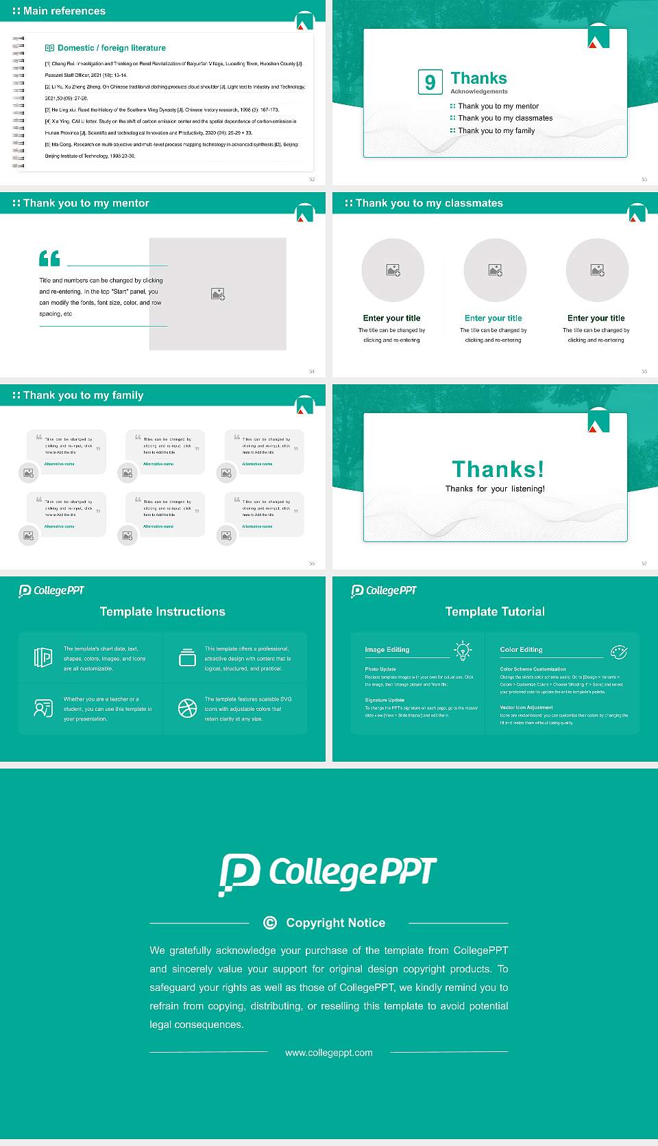 Church University of Wuppertal Graduation Thesis Defense PPT Template16:9 ratio PPT effect preview image7
