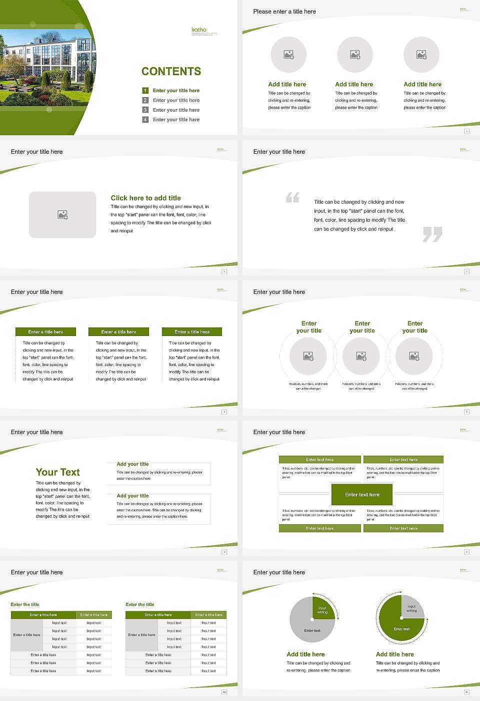 Catholic University of Applied Sciences North Rhine-Westphalia Course/Courseware Creation PPT Template16:9 ratio PPT effect preview image2