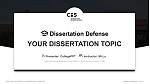 CBS International Business School – Berlin campus Graduation Thesis Defense PPT Template