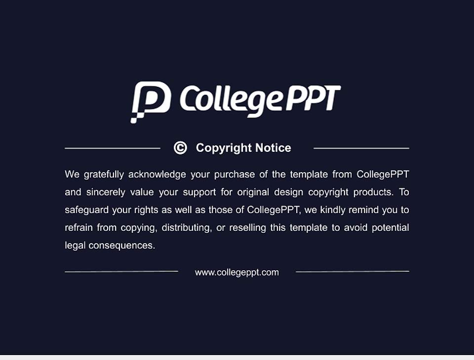 Digital Business University of Applied Sciences General PPT Template4:3 ratio PPT effect preview image6