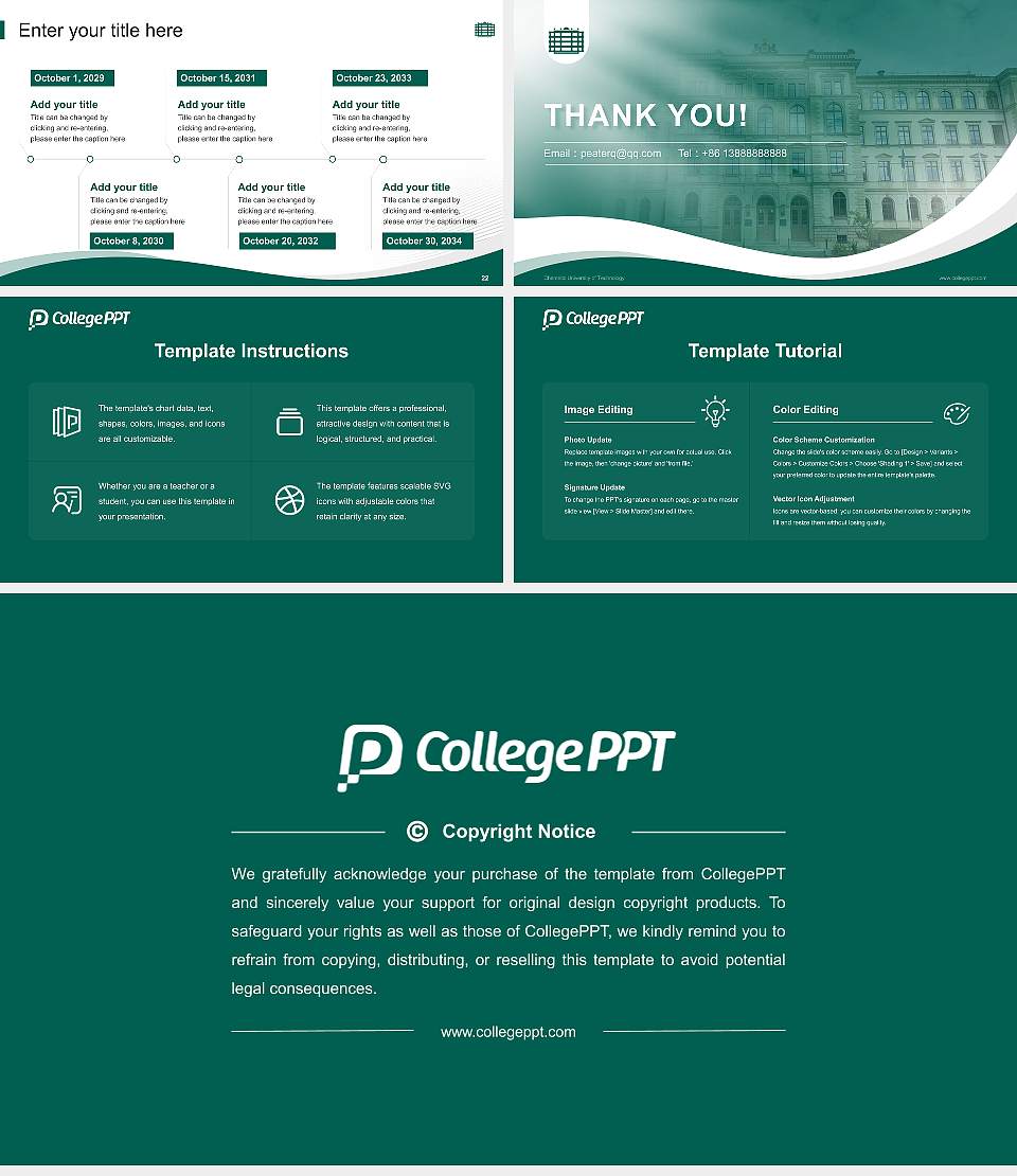 Chemnitz University of Technology Lecture Sharing and Networking Event PPT Template16:9 ratio PPT effect preview image4