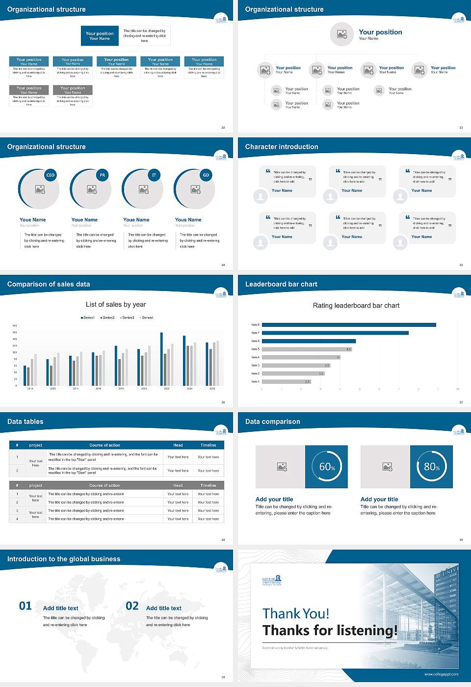 Goethe University Frankfurt – Niederrad campus Academic Presentation/Research Findings Report PPT Template16:9 ratio PPT effect preview image4