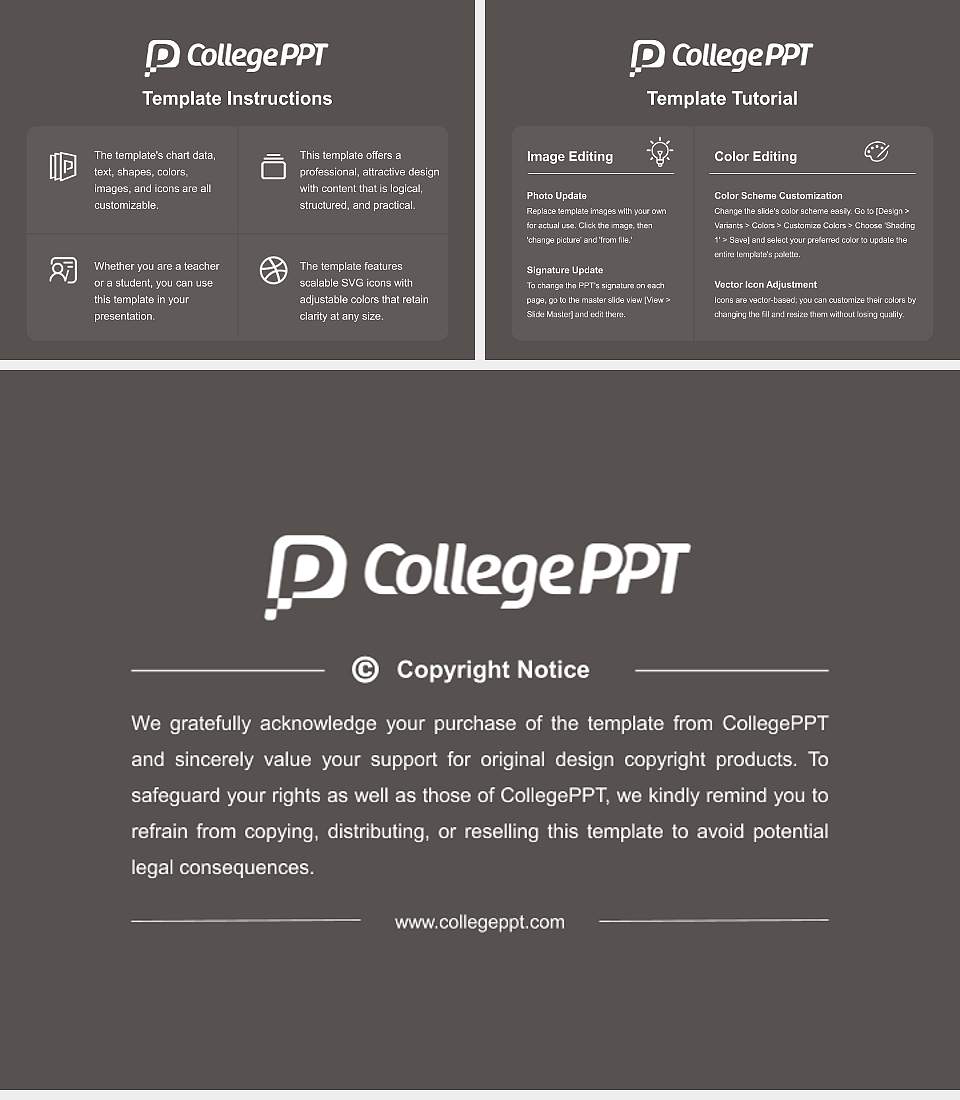 Hannover University of Applied Sciences and Arts Course/Courseware Creation PPT Template4:3 ratio PPT effect preview image5