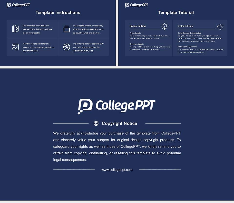 Heilbronn University of Applied Sciences Course/Courseware Creation PPT Template16:9 ratio PPT effect preview image5