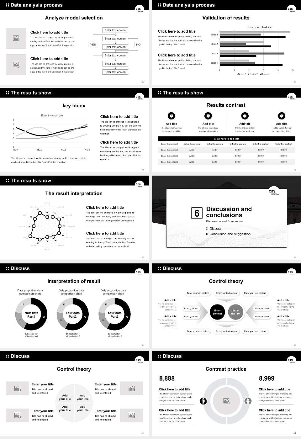 CBS International Business School – Rostock campus Graduation Thesis Defense PPT Template16:9 ratio PPT effect preview image5