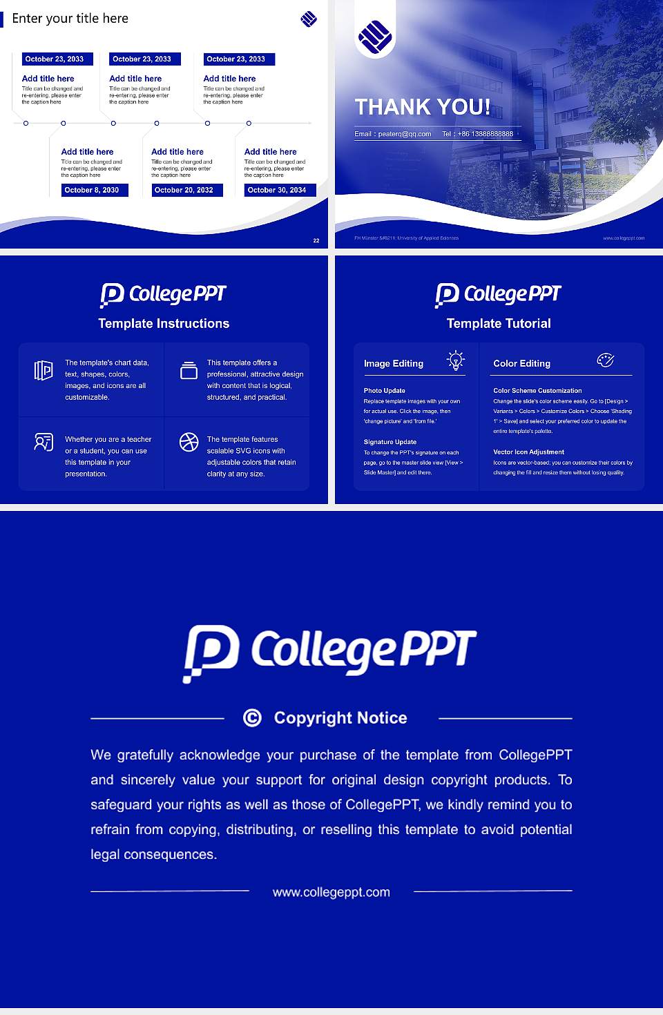 FH Münster – University of Applied Sciences Lecture Sharing and Networking Event PPT Template4:3 ratio PPT effect preview image4