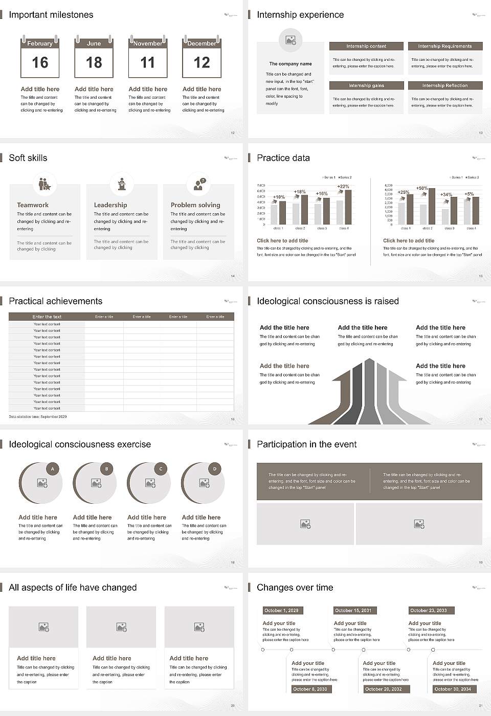 Hannover Medical School (MHH) National Scholarship Defense PPT Template16:9 ratio PPT effect preview image3