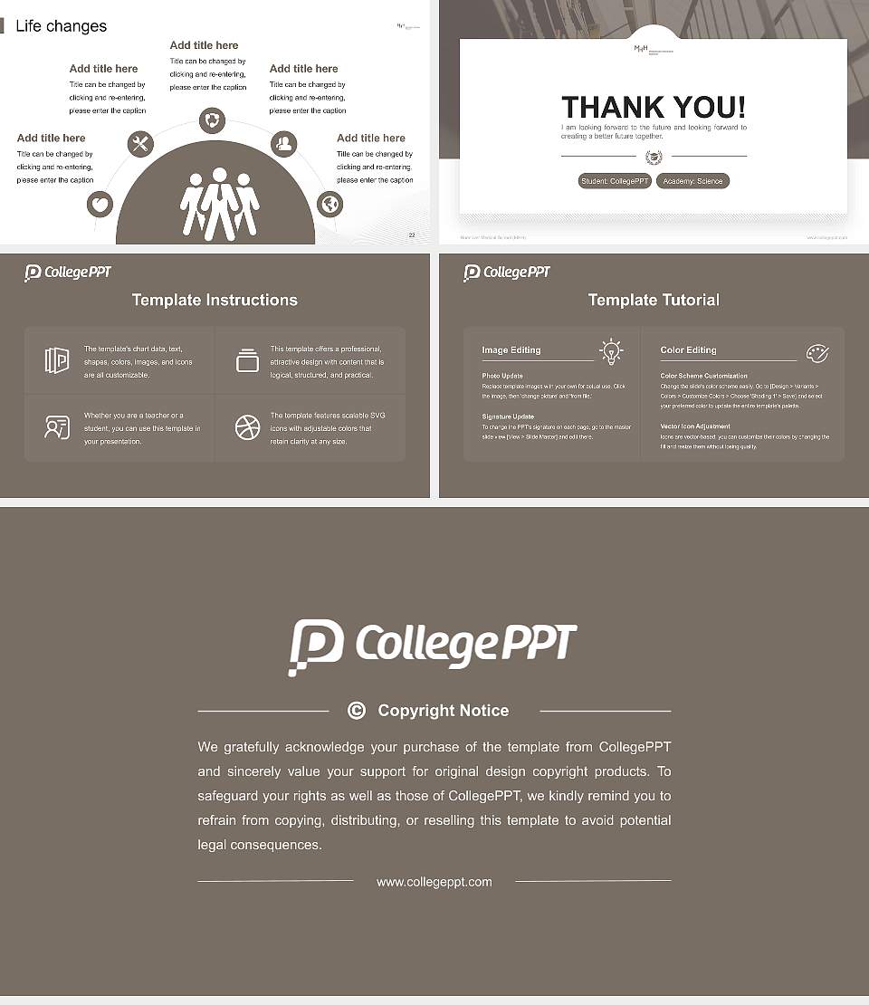 Hannover Medical School (MHH) National Scholarship Defense PPT Template16:9 ratio PPT effect preview image4