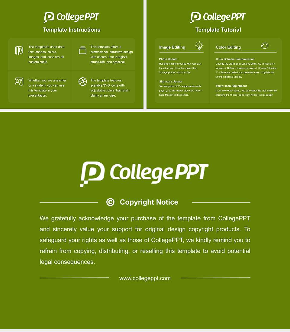 Catholic University of Applied Sciences North Rhine-Westphalia Course/Courseware Creation PPT Template4:3 ratio PPT effect preview image5