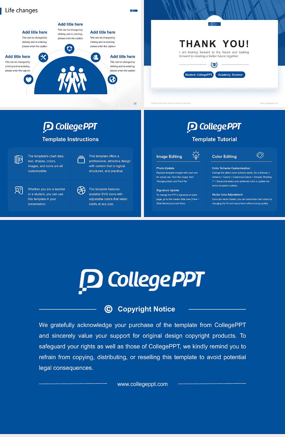Gottfried Wilhelm Leibniz University Hannover National Scholarship Defense PPT Template4:3 ratio PPT effect preview image4