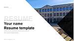 Harz University of Applied Sciences Resume Templat PPT