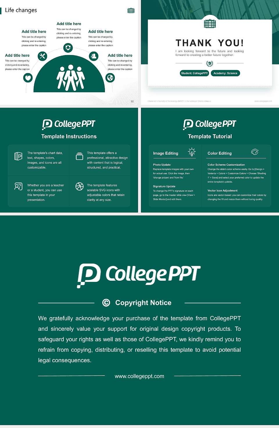 Chemnitz University of Technology – Erfenschlager Straße campus National Scholarship Defense PPT Template4:3 ratio PPT effect preview image4
