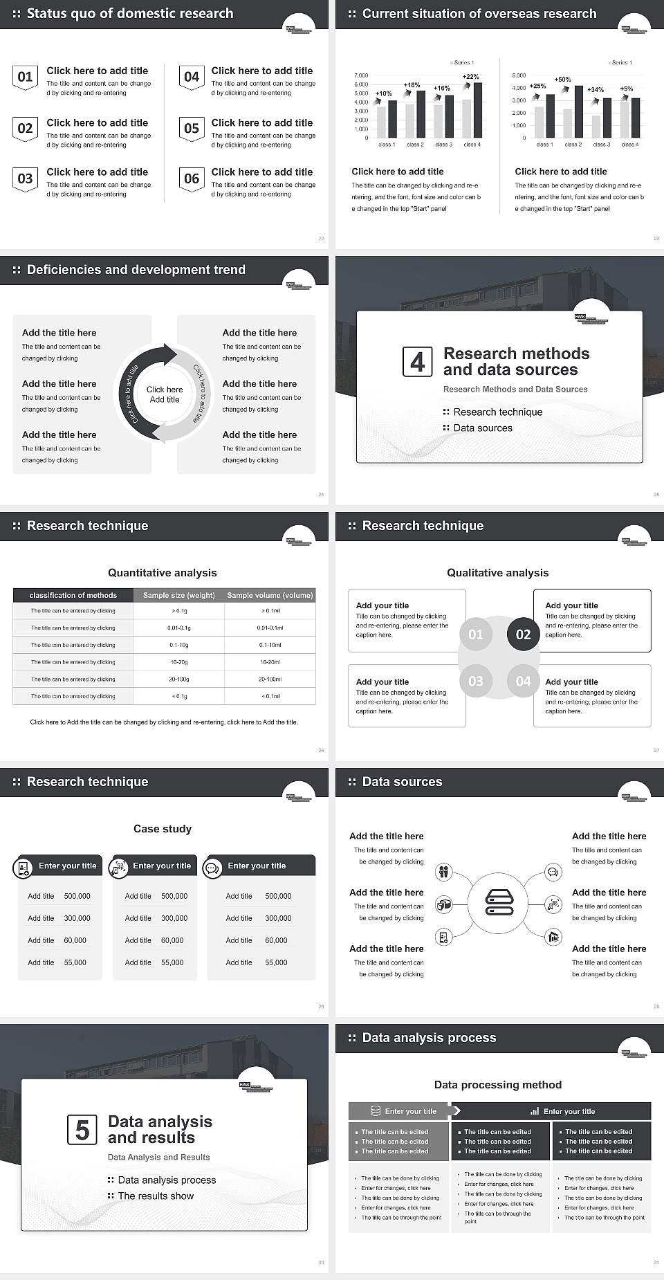 HAWK University of Applied Sciences and Arts Hildesheim_Holzminden_Göttingen Graduation Thesis Defense PPT Template4:3 ratio PPT effect preview image4
