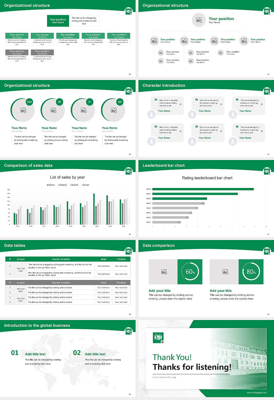 Clausthal University of Technology Academic Presentation/Research Findings Report PPT Template16:9 ratio PPT effect preview image4