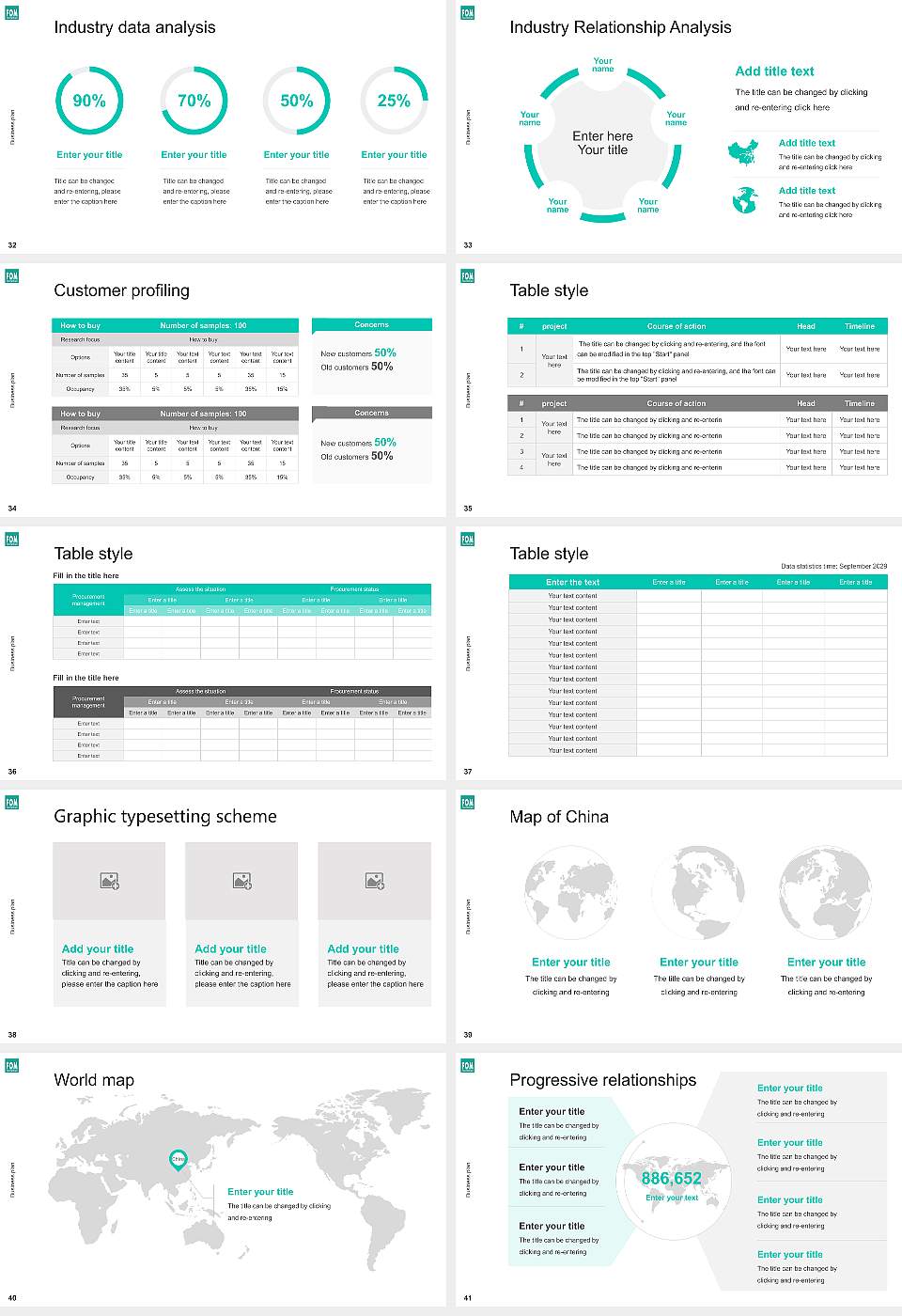 FOM University of Applied Sciences for Economics and Management Competition/Entrepreneurship Contest PPT Template16:9 ratio PPT effect preview image5