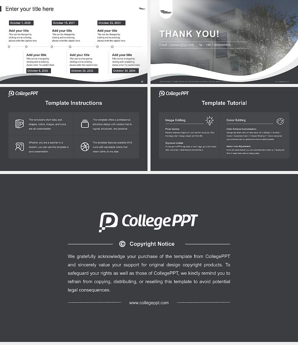 HAWK University of Applied Sciences and Arts Hildesheim_Holzminden_Göttingen – Göttinge campus Lecture Sharing and Networking Event PPT Template16:9 ratio PPT effect preview image4