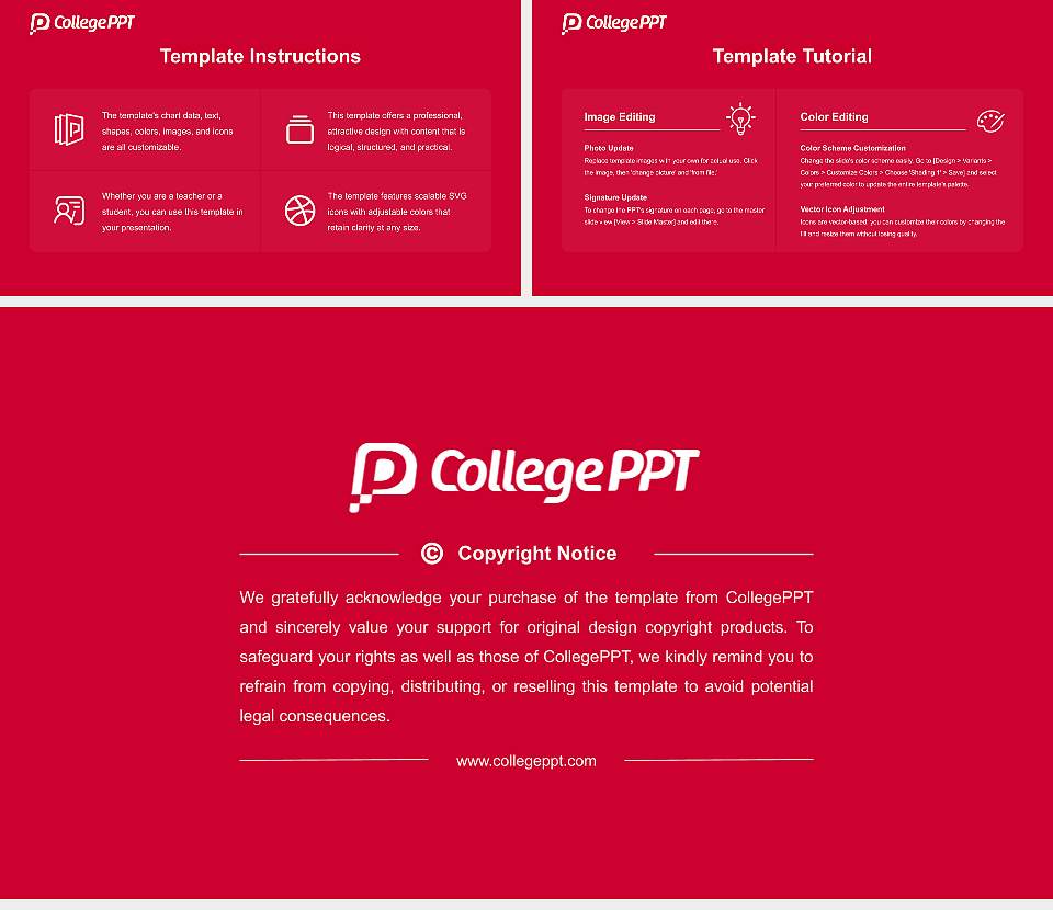 Heidelberg University – Bergheim campus Course/Courseware Creation PPT Template16:9 ratio PPT effect preview image5