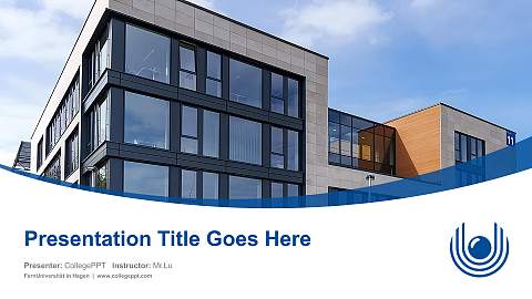FernUniversität in Hagen Course/Courseware Creation PPT Template