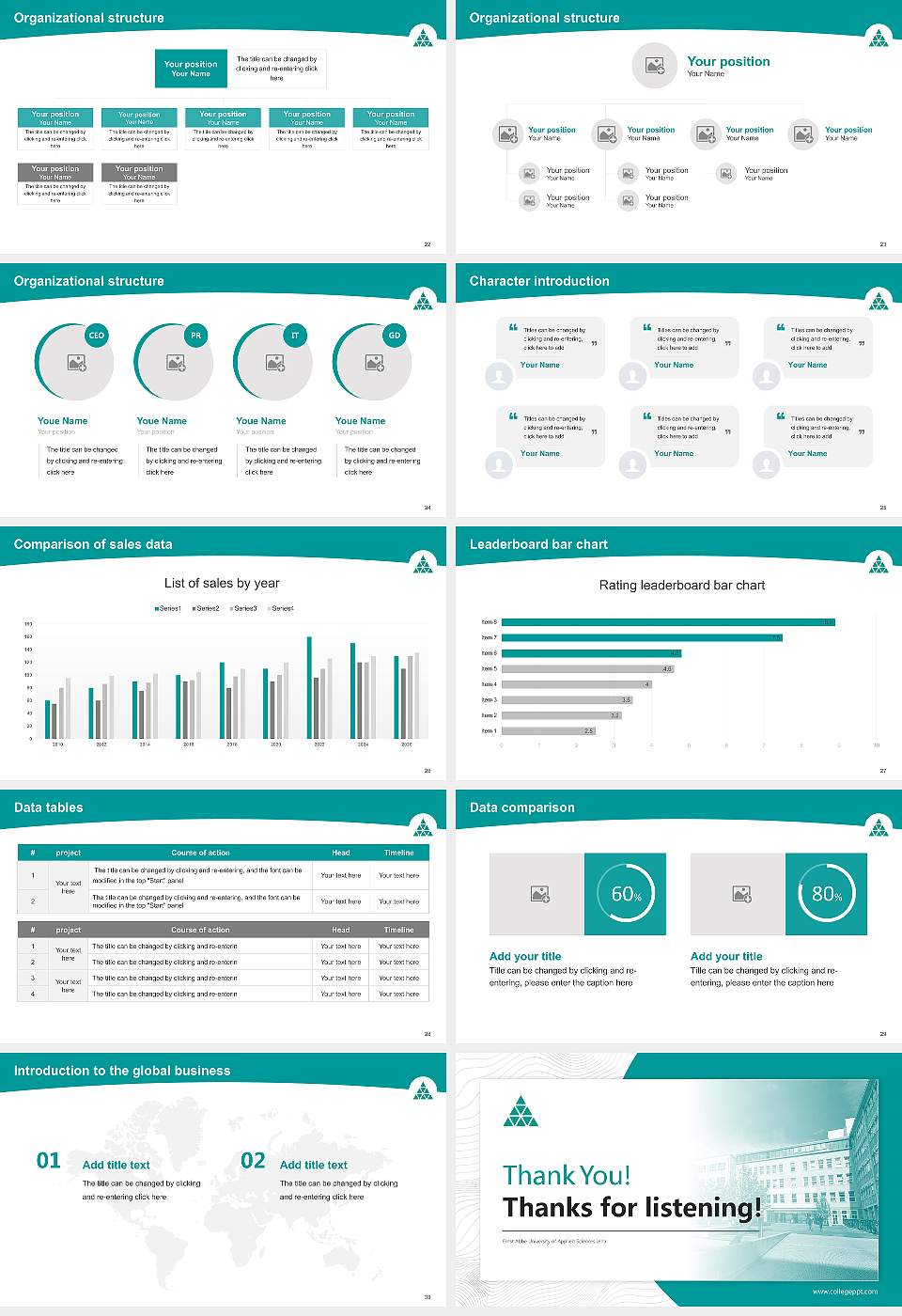 Ernst Abbe University of Applied Sciences Jena Academic Presentation/Research Findings Report PPT Template16:9 ratio PPT effect preview image4