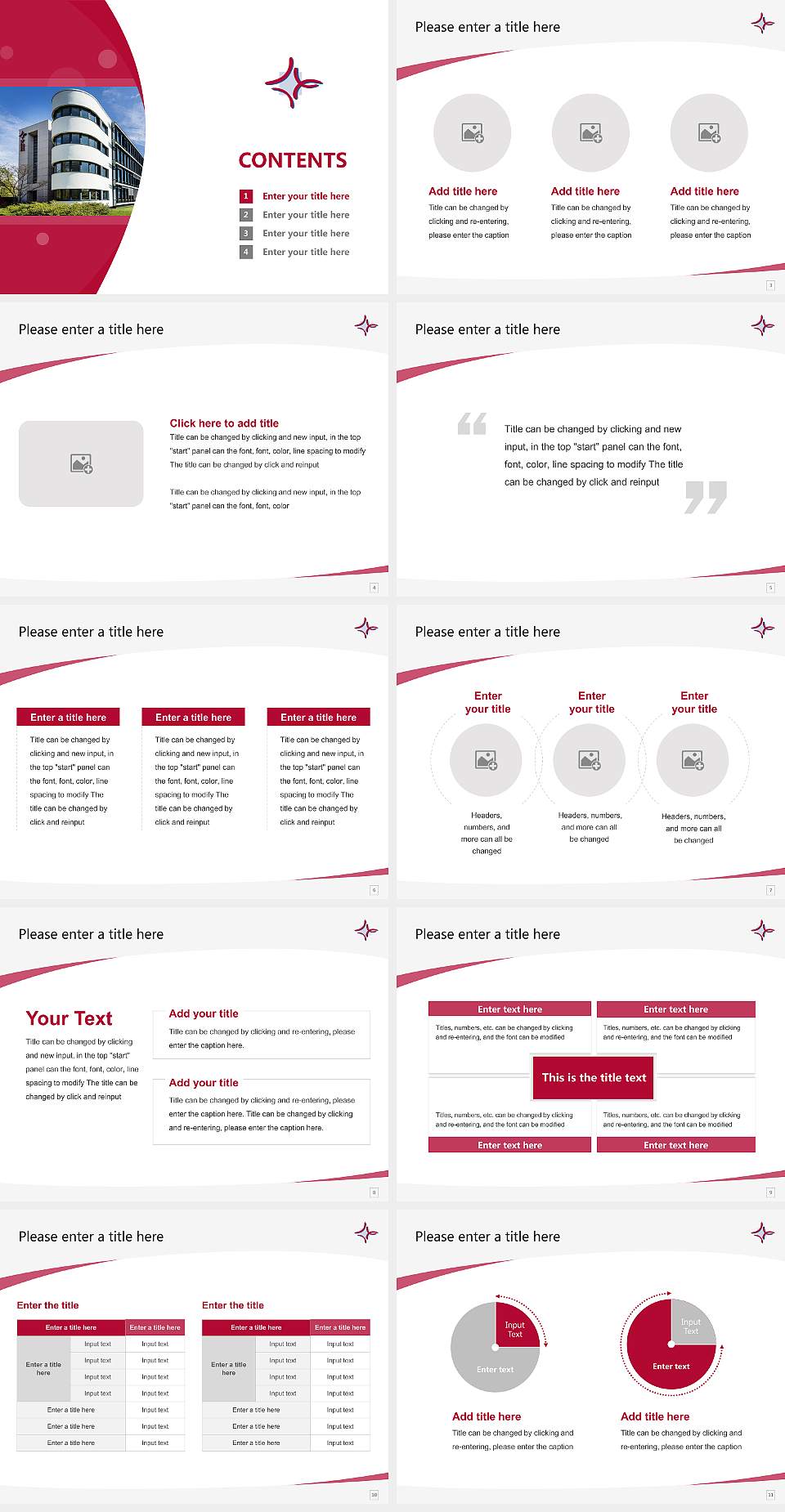 Catholic University of Applied Sciences Mainz Course/Courseware Creation PPT Template4:3 ratio PPT effect preview image2