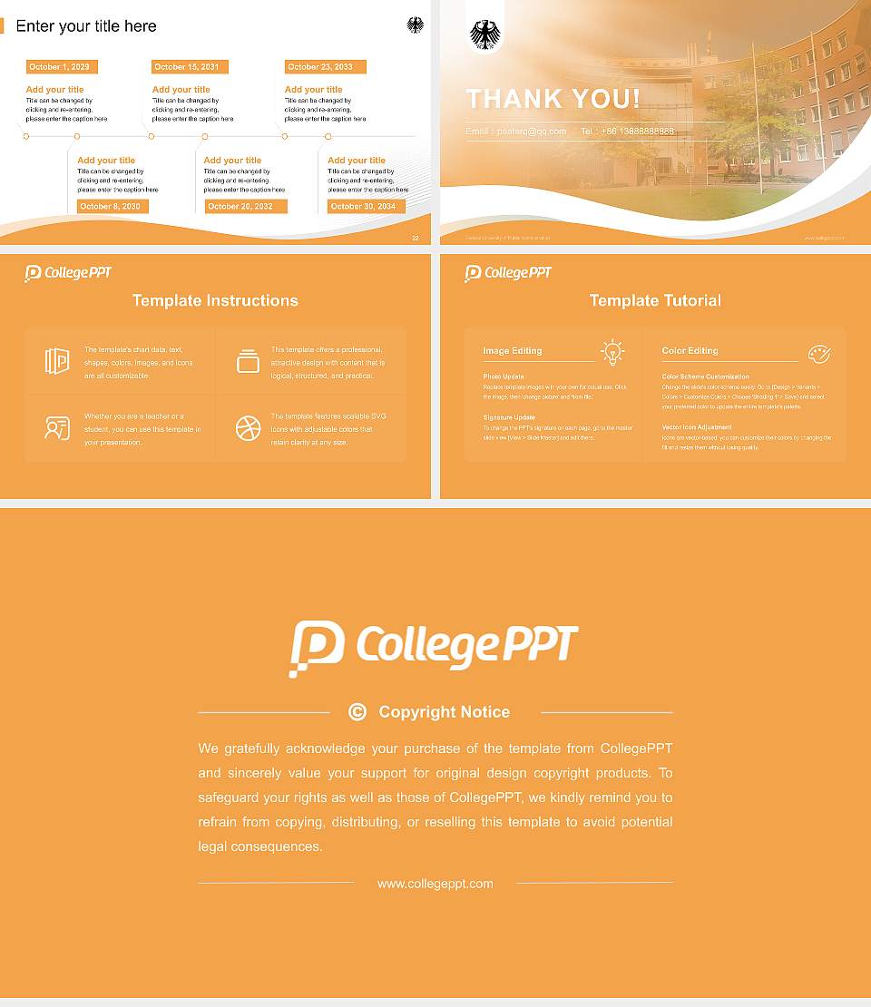 Federal University of Public Administration Lecture Sharing and Networking Event PPT Template16:9 ratio PPT effect preview image4
