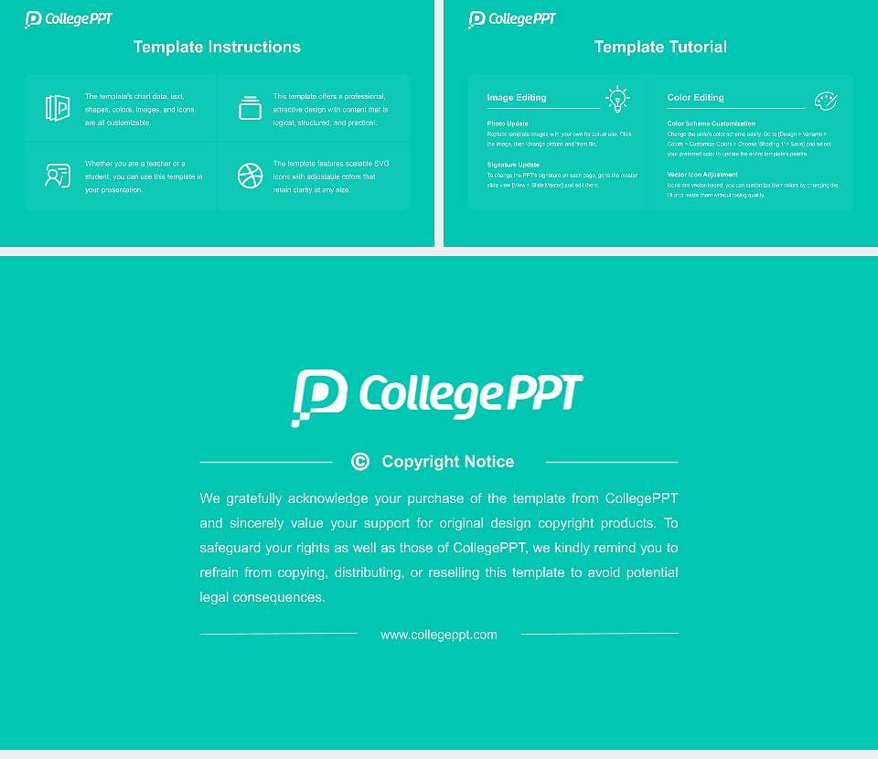 FOM University of Applied Sciences for Economics and Management Academic Presentation/Research Findings Report PPT Template16:9 ratio PPT effect preview image5