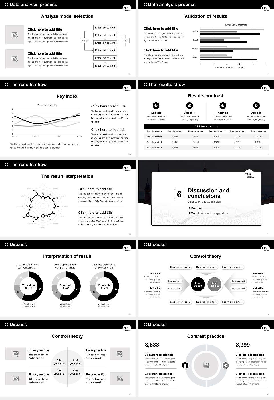 CBS International Business School – Mainz campus Graduation Thesis Defense PPT Template16:9 ratio PPT effect preview image5