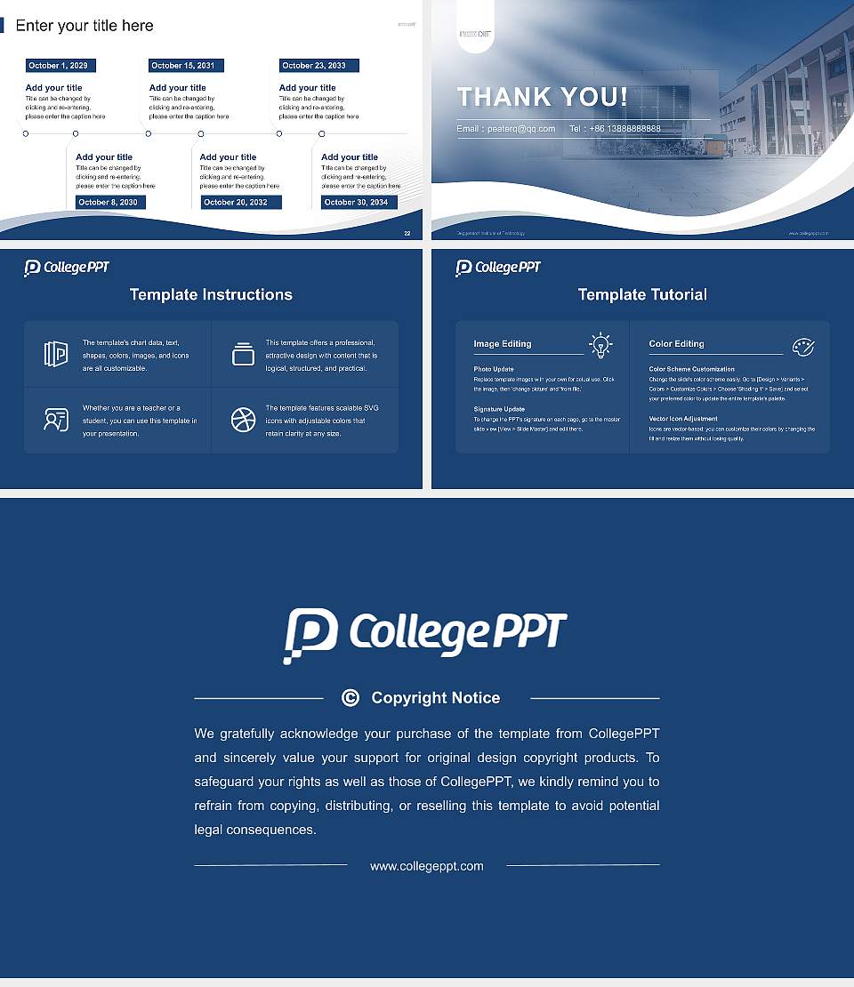 Deggendorf Institute of Technology Lecture Sharing and Networking Event PPT Template16:9 ratio PPT effect preview image4