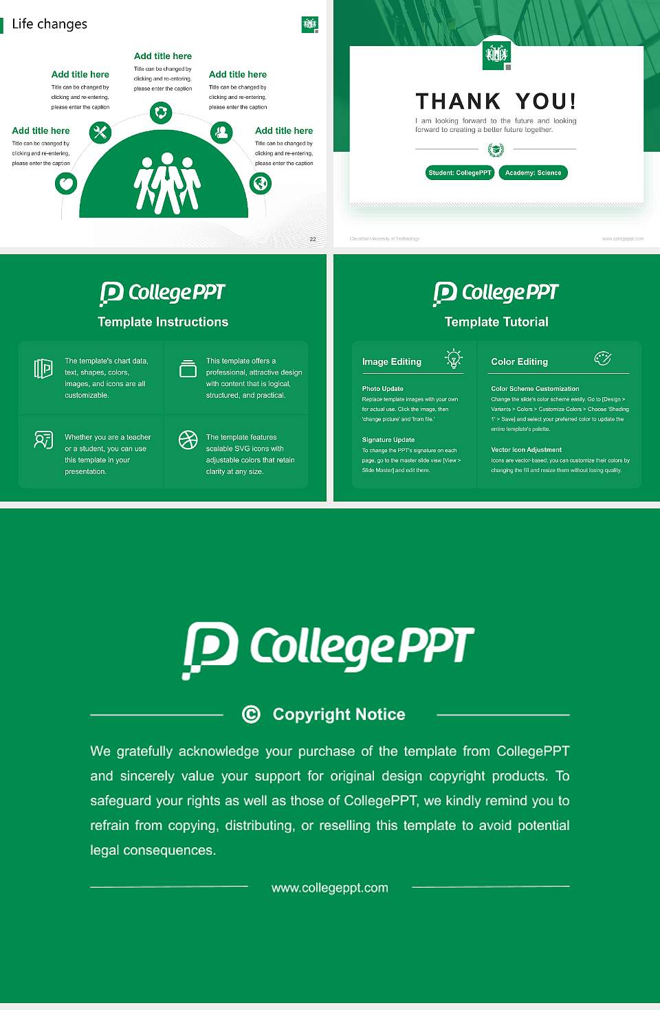 Clausthal University of Technology National Scholarship Defense PPT Template4:3 ratio PPT effect preview image4