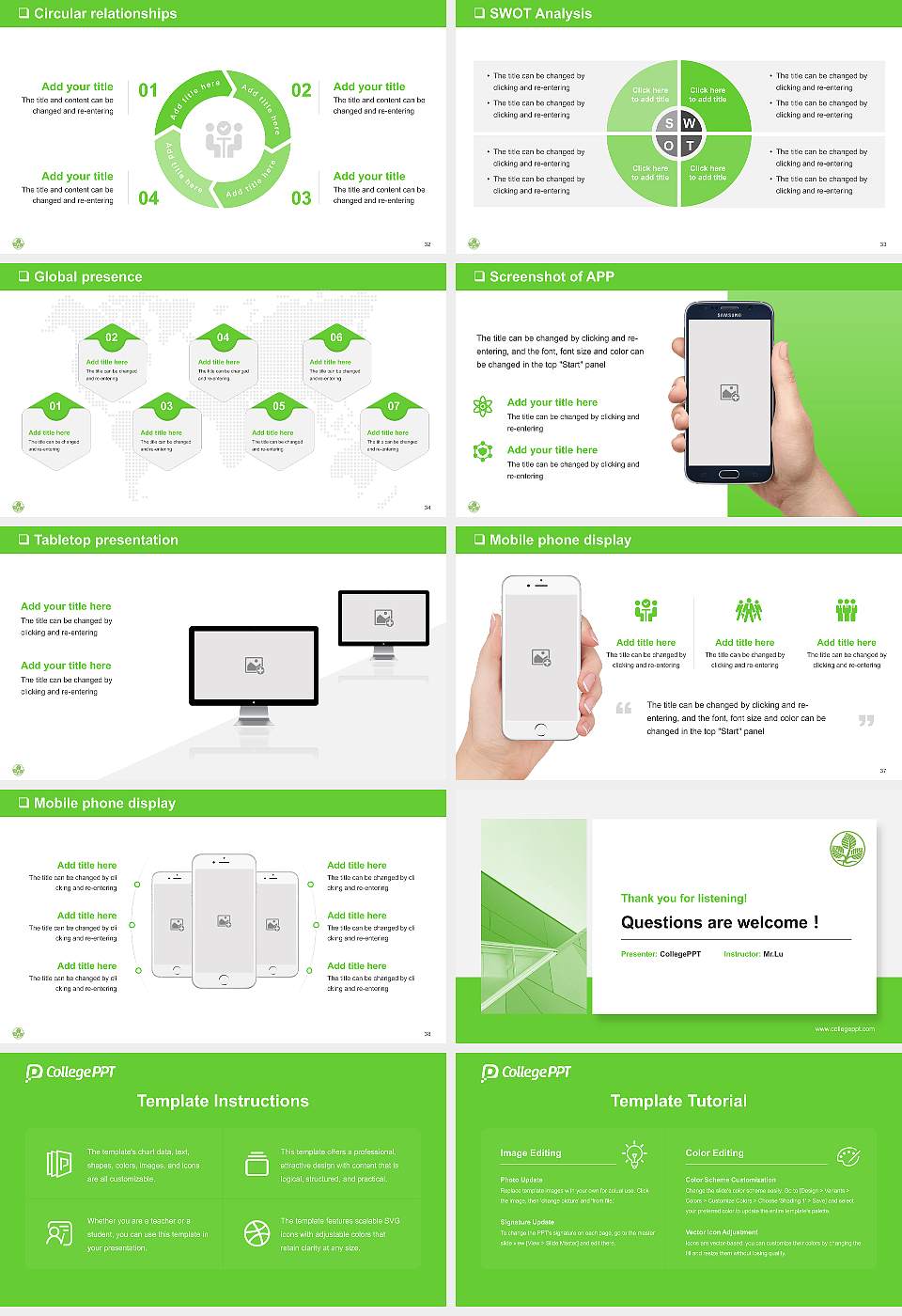 Fulda University of Applied Sciences General PPT Template16:9 ratio PPT effect preview image5