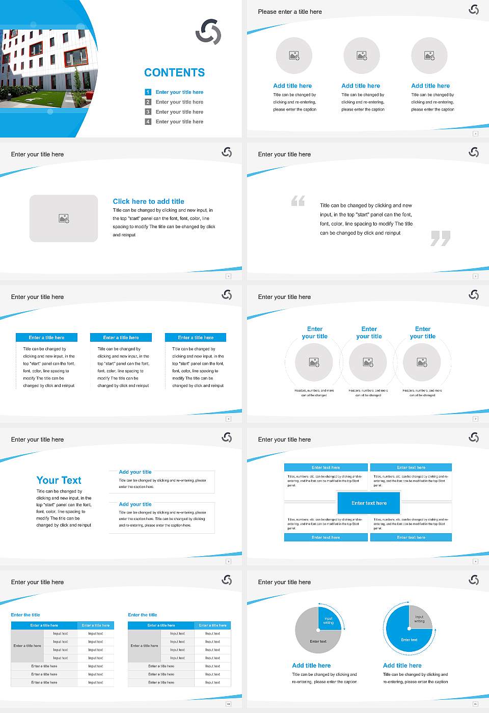 Fresenius University of Applied Sciences – Frankfurt campus Course/Courseware Creation PPT Template16:9 ratio PPT effect preview image2