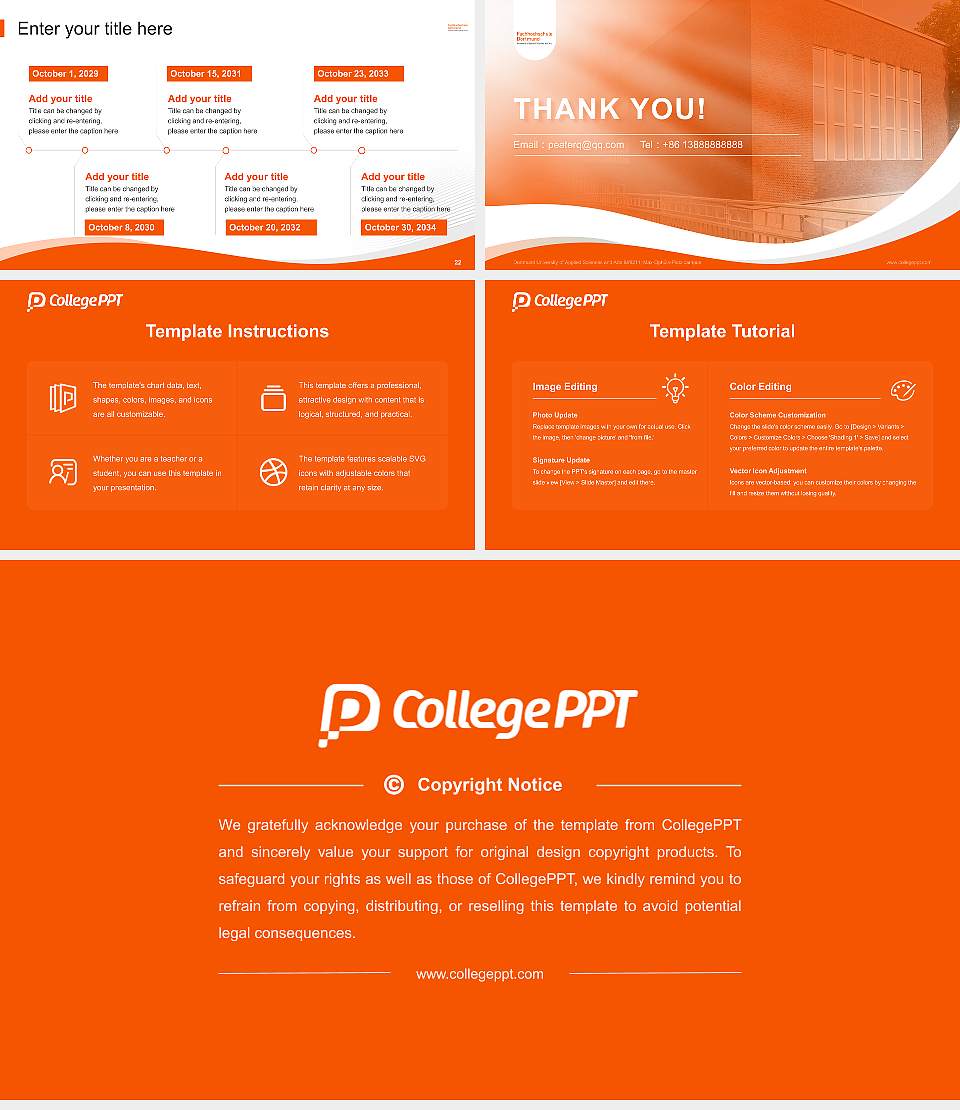 Dortmund University of Applied Sciences and Arts – Max-Ophüls-Platz campus Lecture Sharing and Networking Event PPT Template16:9 ratio PPT effect preview image4