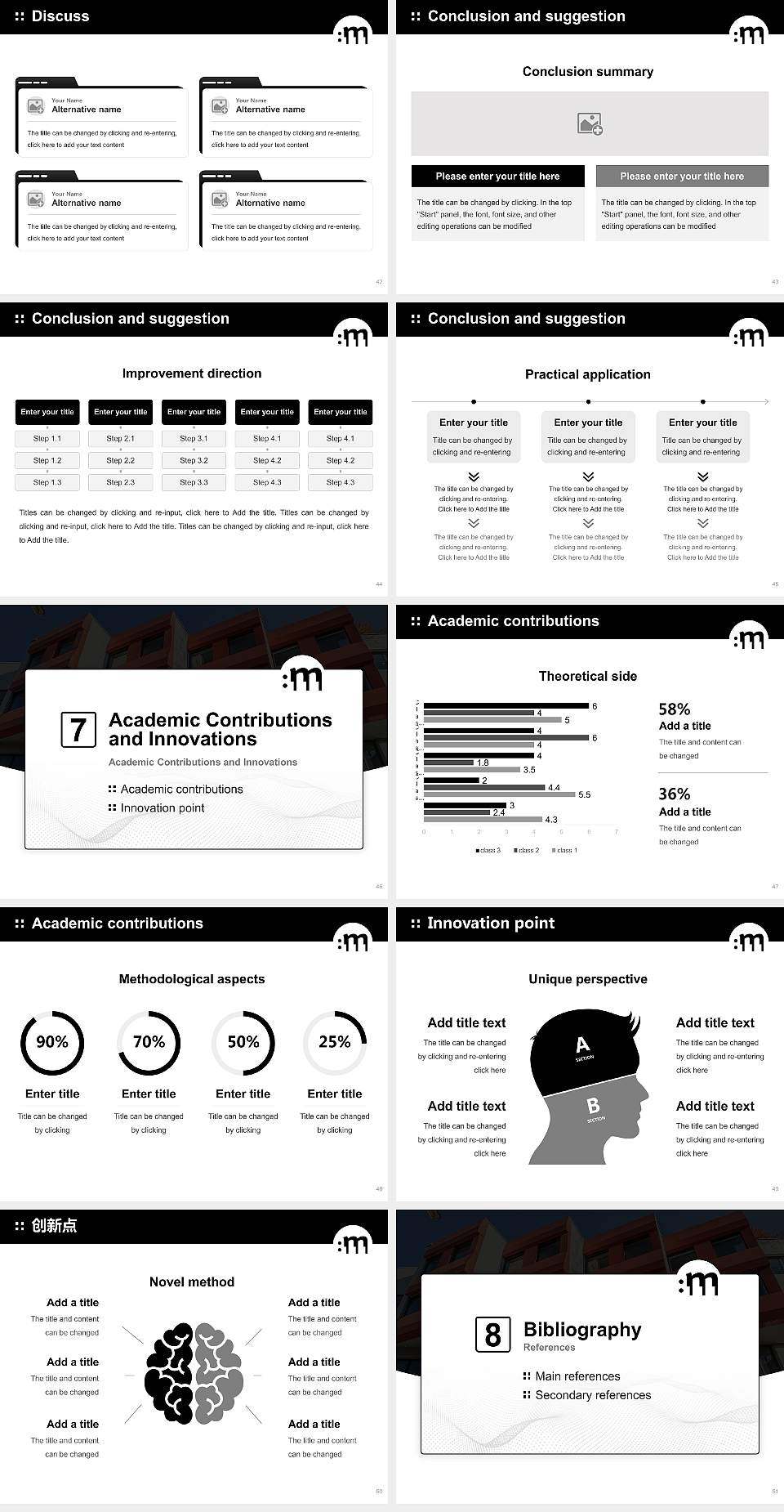 Cologne University of Music and Dance Graduation Thesis Defense PPT Template4:3 ratio PPT effect preview image6