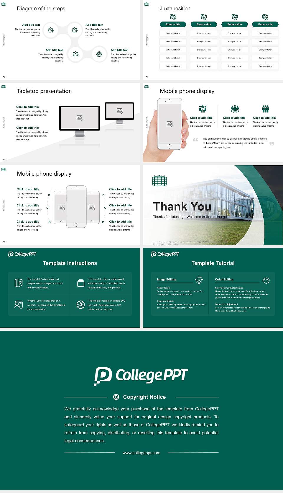 Chemnitz University of Technology – Erfenschlager Straße campus Competition/Entrepreneurship Contest PPT Template16:9 ratio PPT effect preview image9