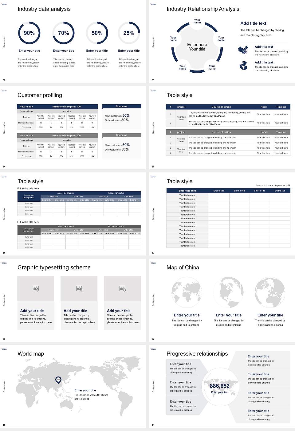 Esslingen University of Applied Sciences – Hilltop campus Competition/Entrepreneurship Contest PPT Template16:9 ratio PPT effect preview image5
