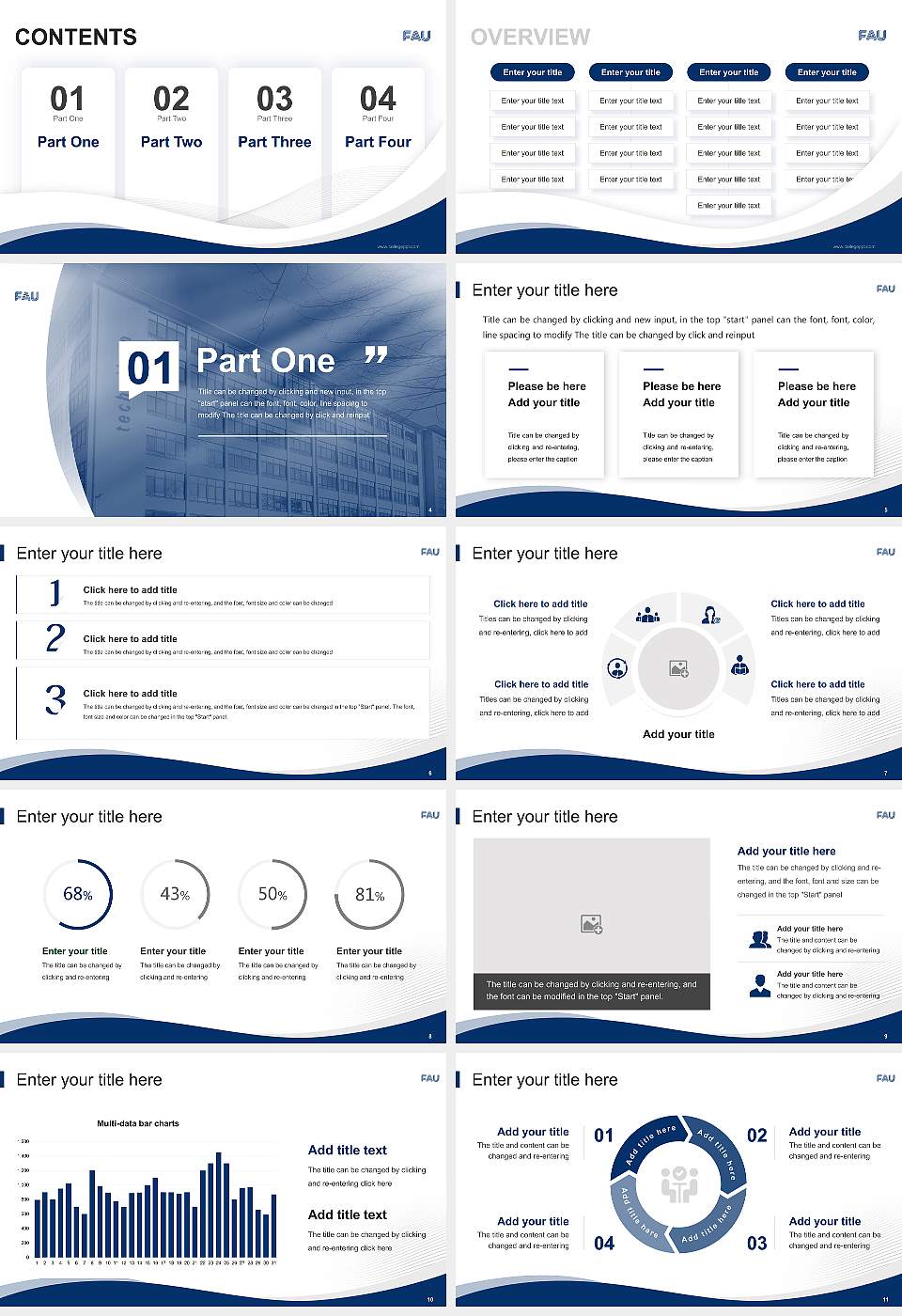 Friedrich Alexander University Erlangen-Nuremberg – Fürth campus Lecture Sharing and Networking Event PPT Template16:9 ratio PPT effect preview image2