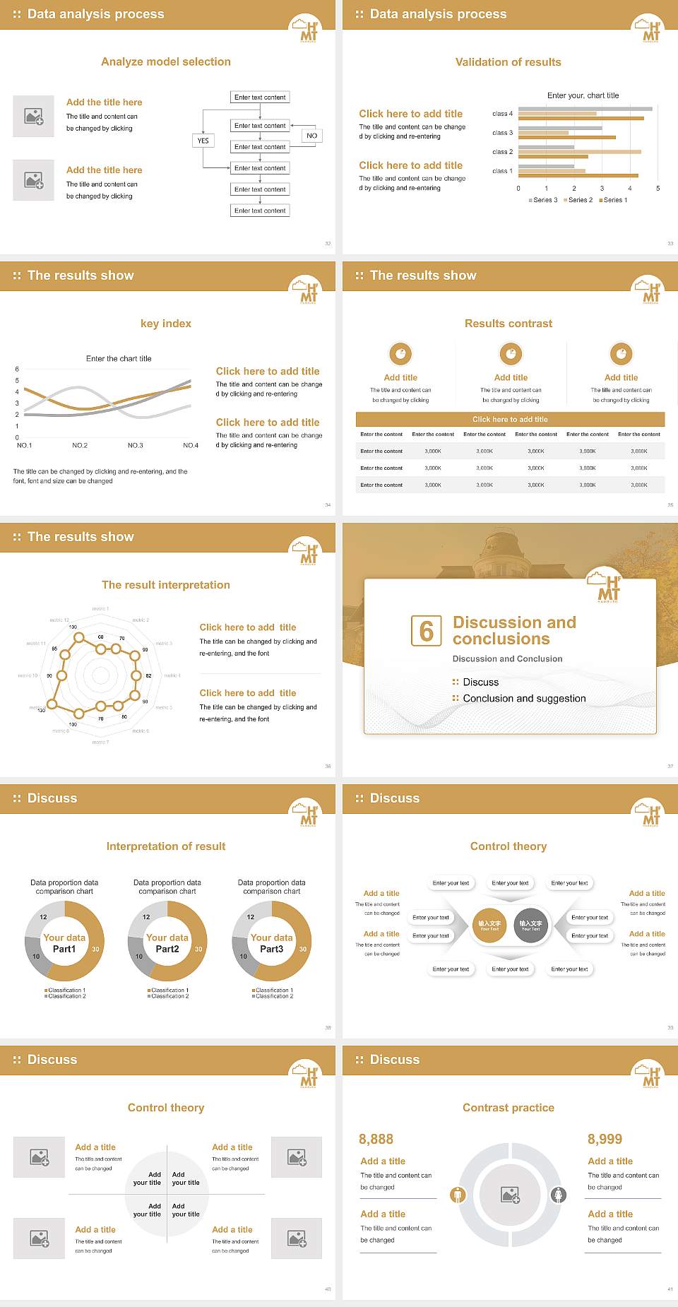 Hamburg University of Music and Theatre Graduation Thesis Defense PPT Template4:3 ratio PPT effect preview image5