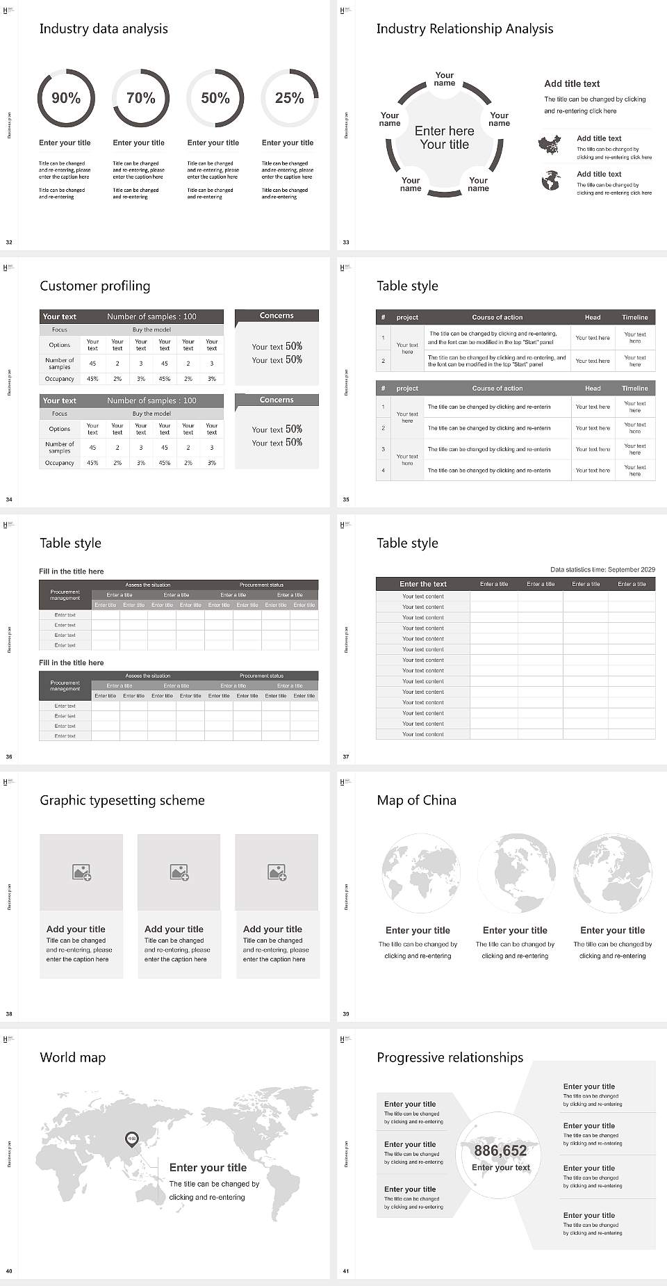 Hannover University of Applied Sciences and Arts Competition/Entrepreneurship Contest PPT Template4:3 ratio PPT effect preview image5