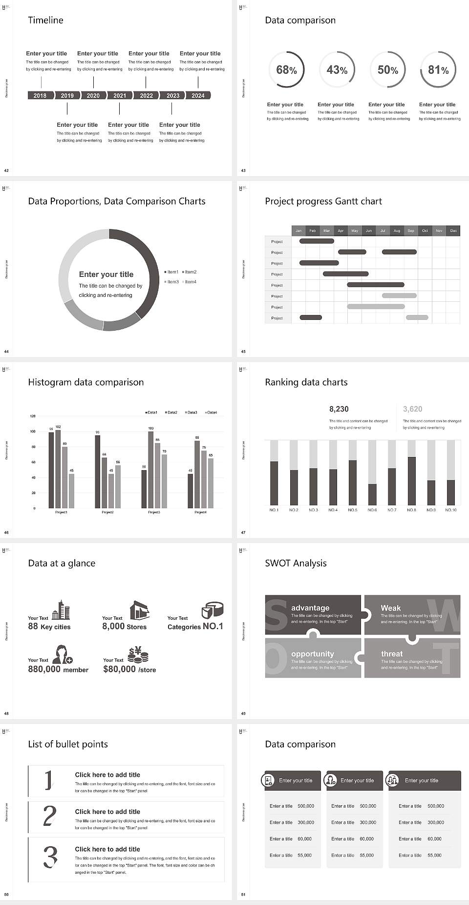Hannover University of Applied Sciences and Arts Competition/Entrepreneurship Contest PPT Template4:3 ratio PPT effect preview image6