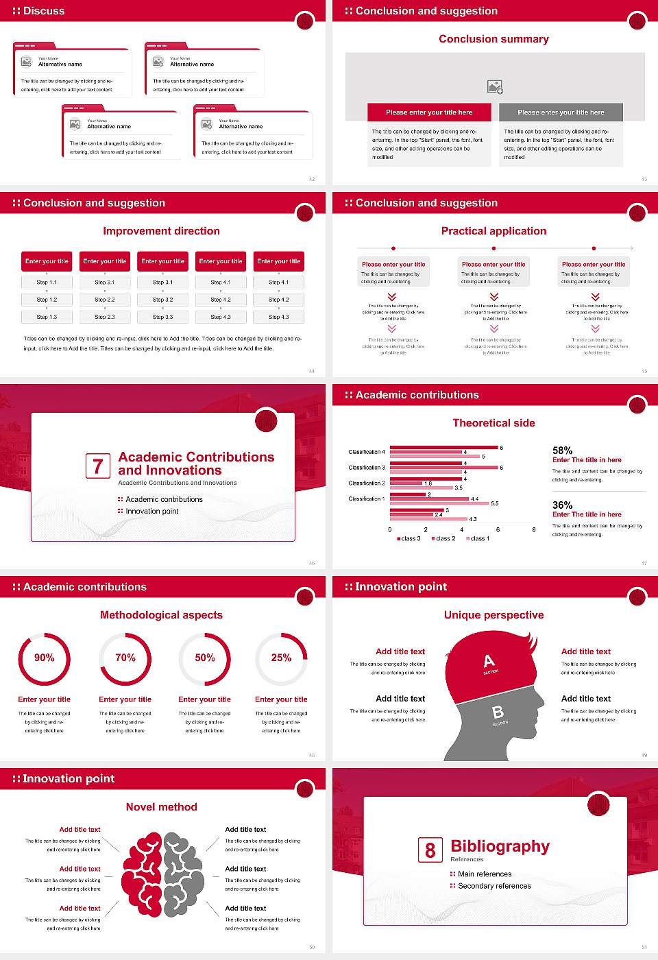 Heidelberg University – Bergheim campus Graduation Thesis Defense PPT Template16:9 ratio PPT effect preview image6
