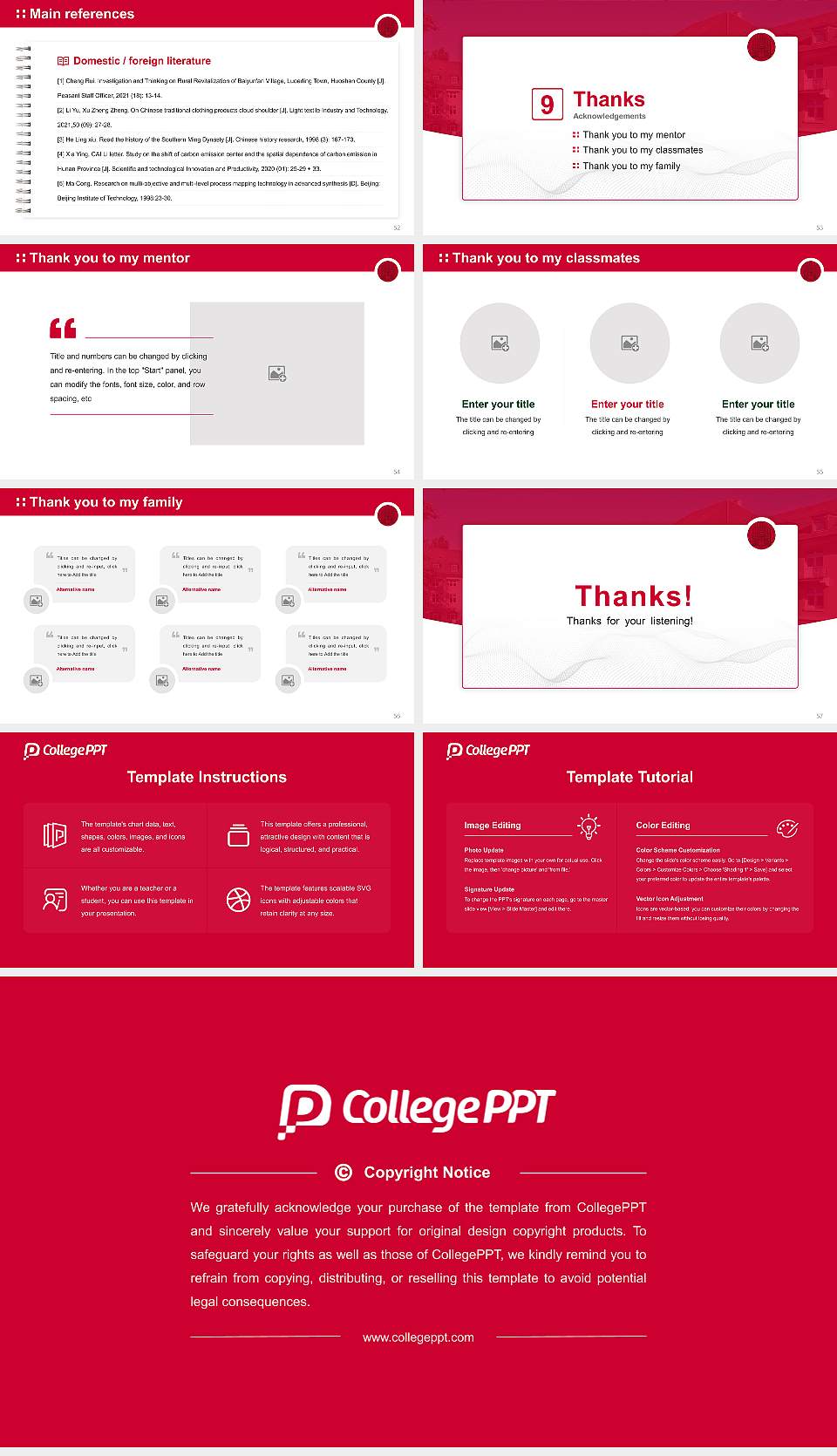 Heidelberg University – Bergheim campus Graduation Thesis Defense PPT Template16:9 ratio PPT effect preview image7