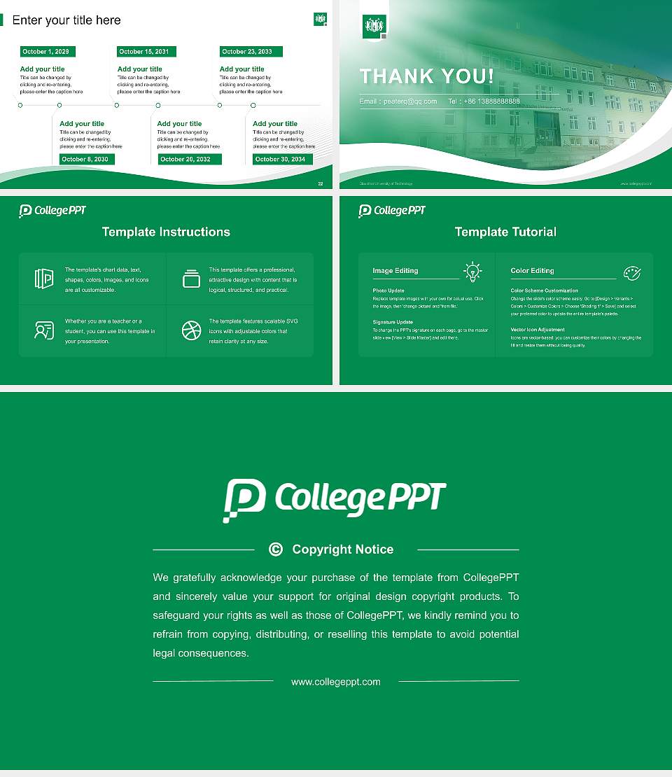 Clausthal University of Technology Lecture Sharing and Networking Event PPT Template16:9 ratio PPT effect preview image4
