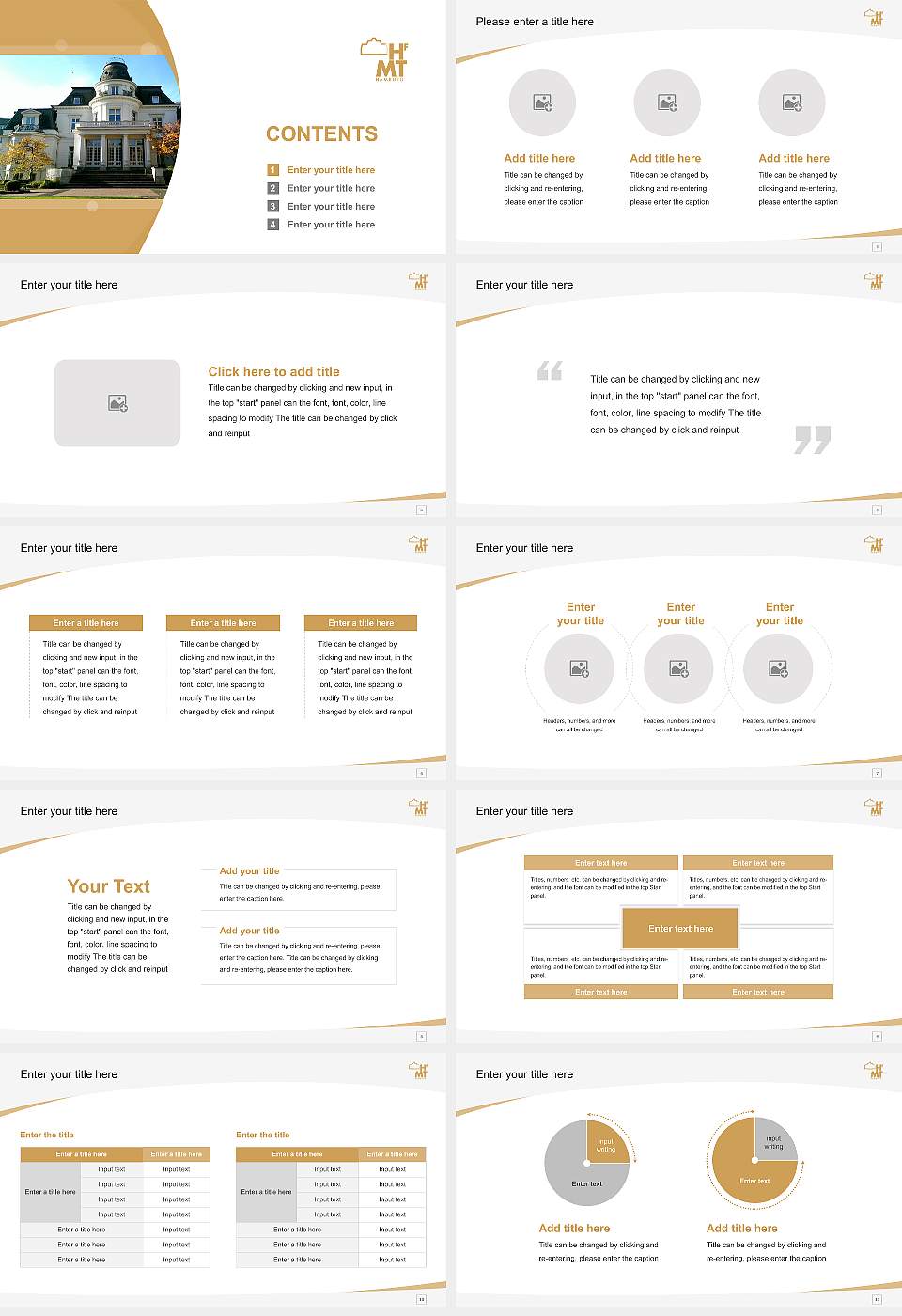 Hamburg University of Music and Theatre Course/Courseware Creation PPT Template16:9 ratio PPT effect preview image2