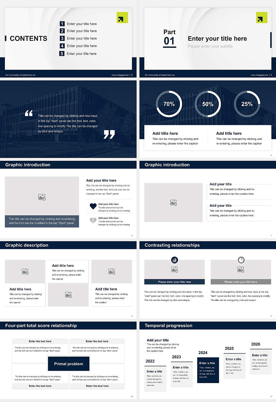 Gisma University of Applied Sciences Thesis Proposal/Graduation Defense PPT Template16:9 ratio PPT effect preview image2