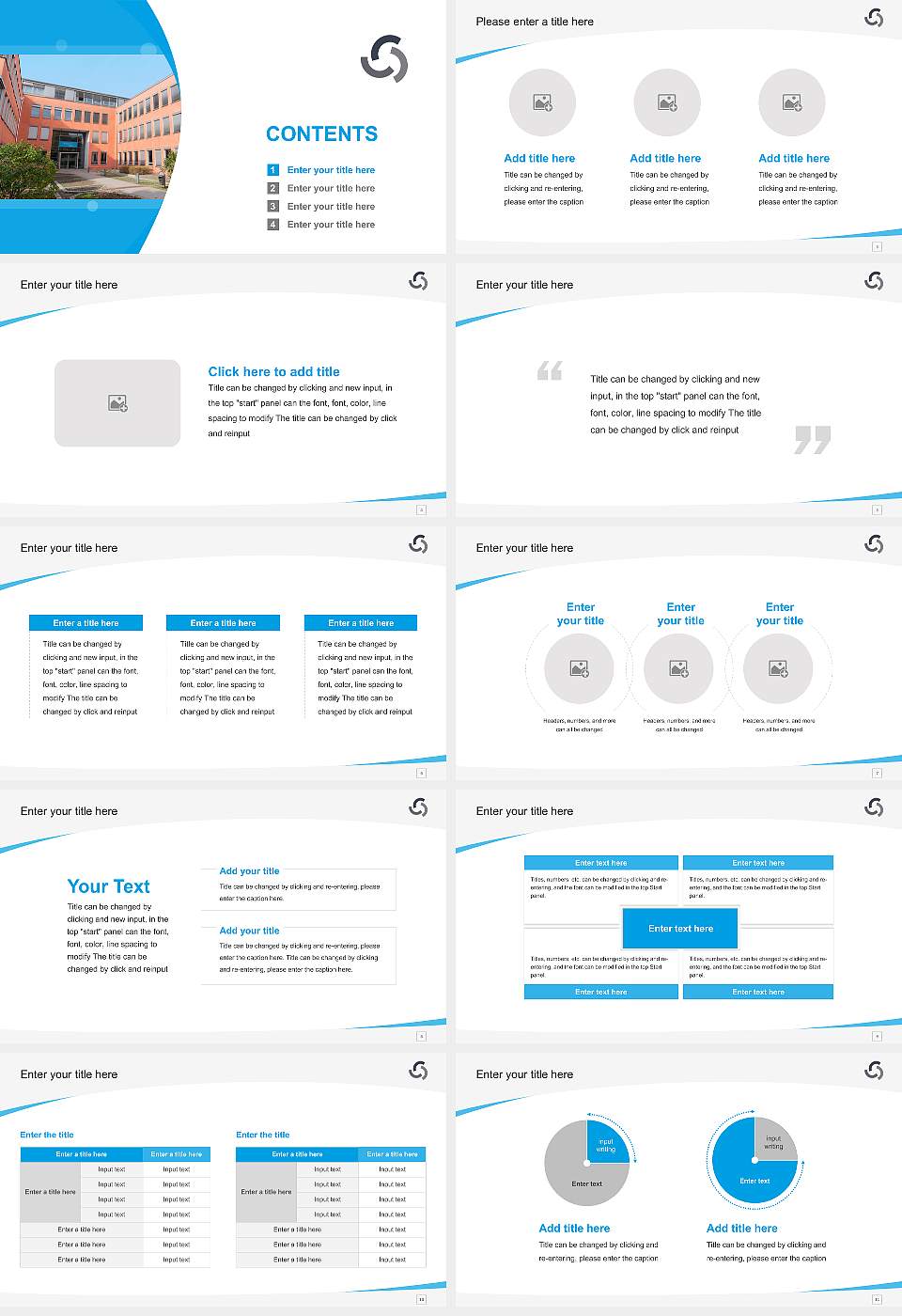 Fresenius University of Applied Sciences – Heidelberg campus Course/Courseware Creation PPT Template16:9 ratio PPT effect preview image2