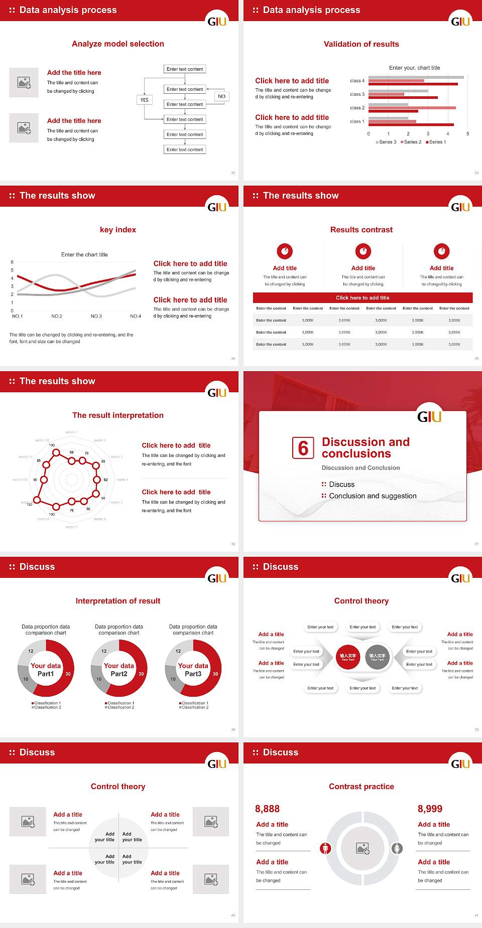 German International University Graduation Thesis Defense PPT Template4:3 ratio PPT effect preview image5